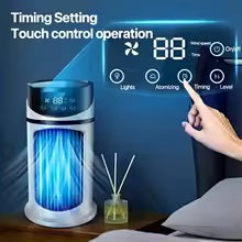 Hordozható klímaberendezés USB mini klímaberendezés léghűtő ventilátor