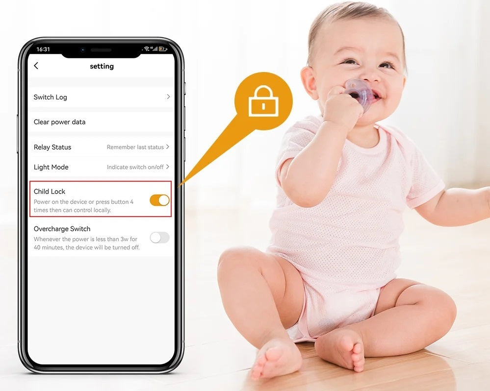 WiFi és Bluetooth intelligens aljzat 20A EU