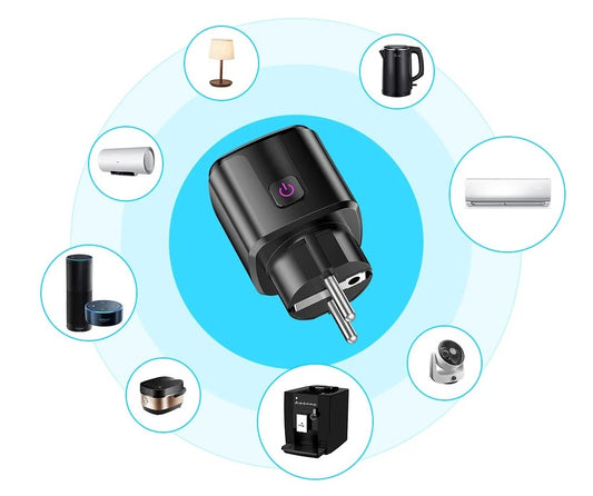 WiFi és Bluetooth intelligens aljzat 20A EU